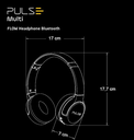 HeadPhone Bluetooth Pulse Flow Branco (cópia)