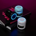 CAIXINHA DE SOM C/ RELOGIO