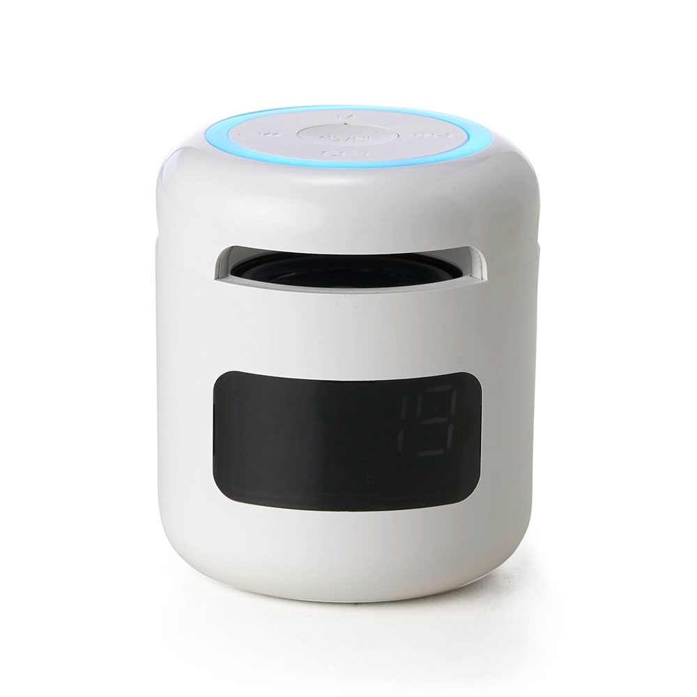 CAIXINHA DE SOM C/ RELOGIO