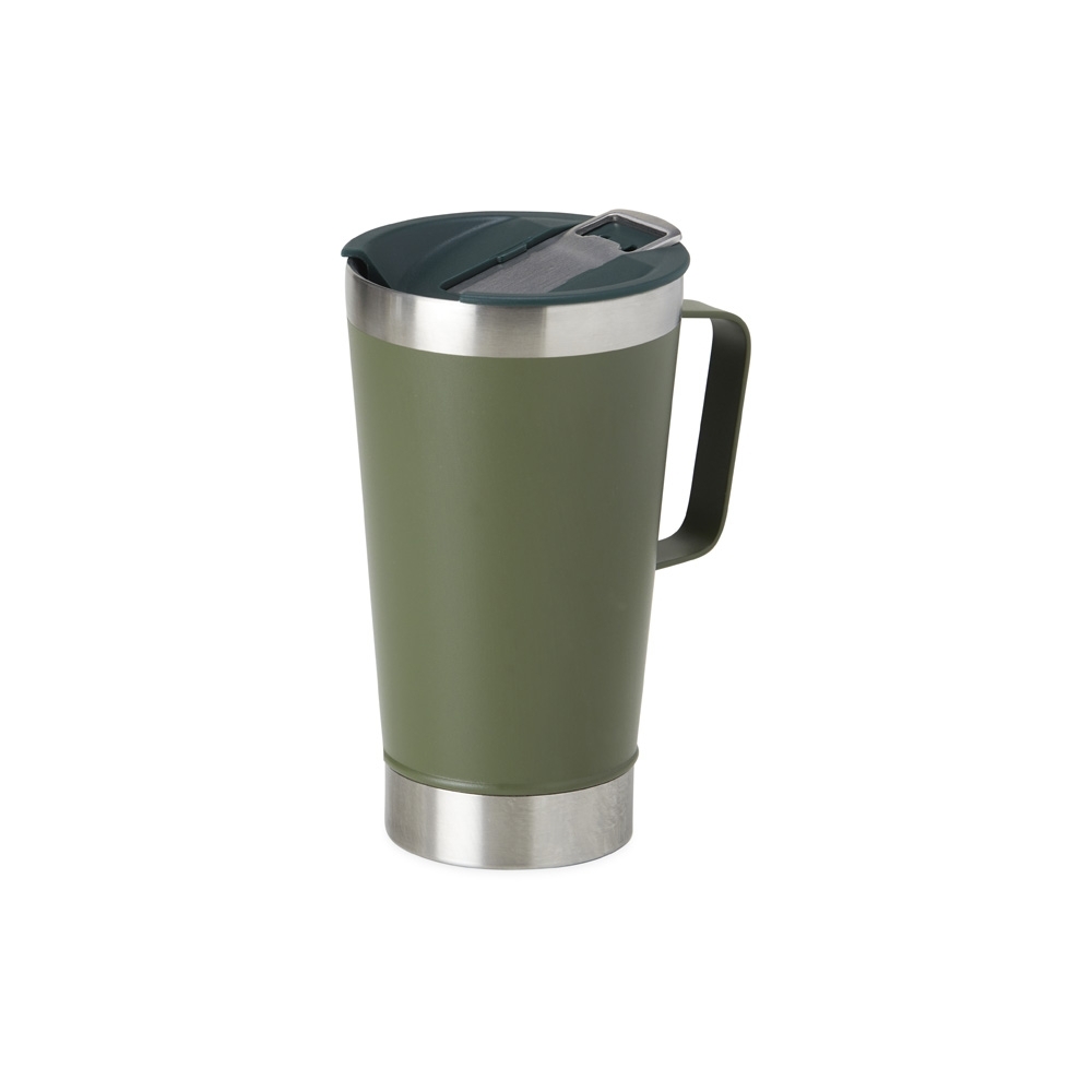 Caneca Térmica Inox com Abridor 500 ml