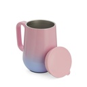 Caneca Bicolor Parede Dupla 250 ml