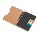 Caderno com sticky notes 21 x 15 x 1,50 cm