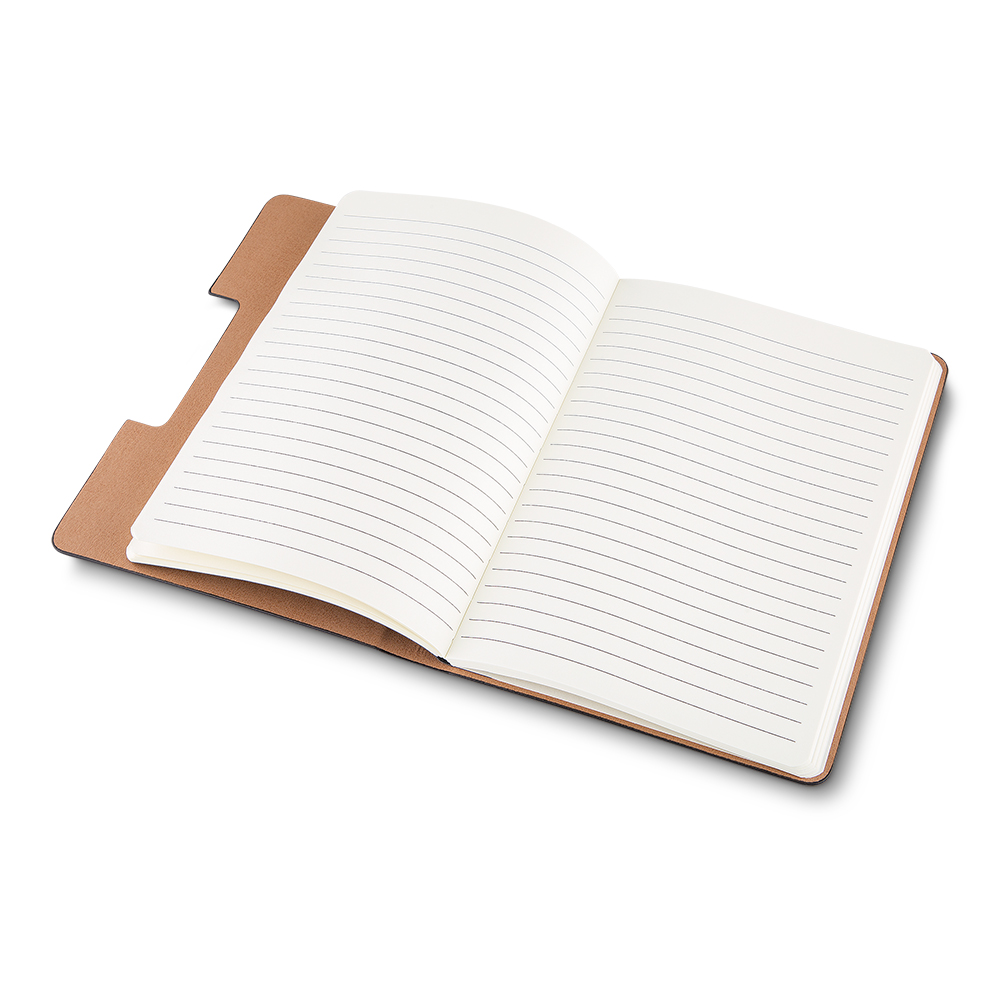 Caderno com sticky notes 21 x 15 x 1,50 cm