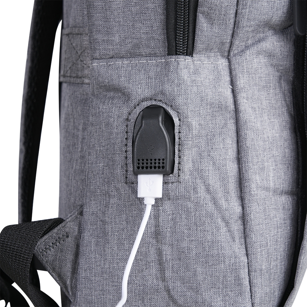 Mochila de Nylon USB 21 Litros