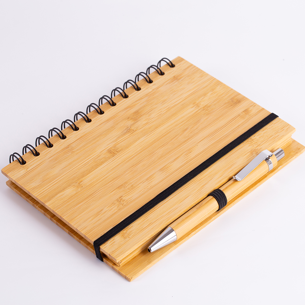 Caderno com caneta 18 x 13,50 x 1,90 cm