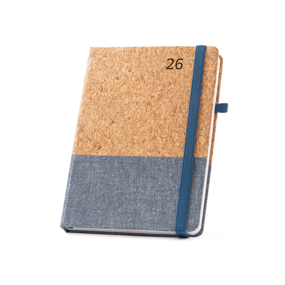 Agenda em Cortiça 14x21cm