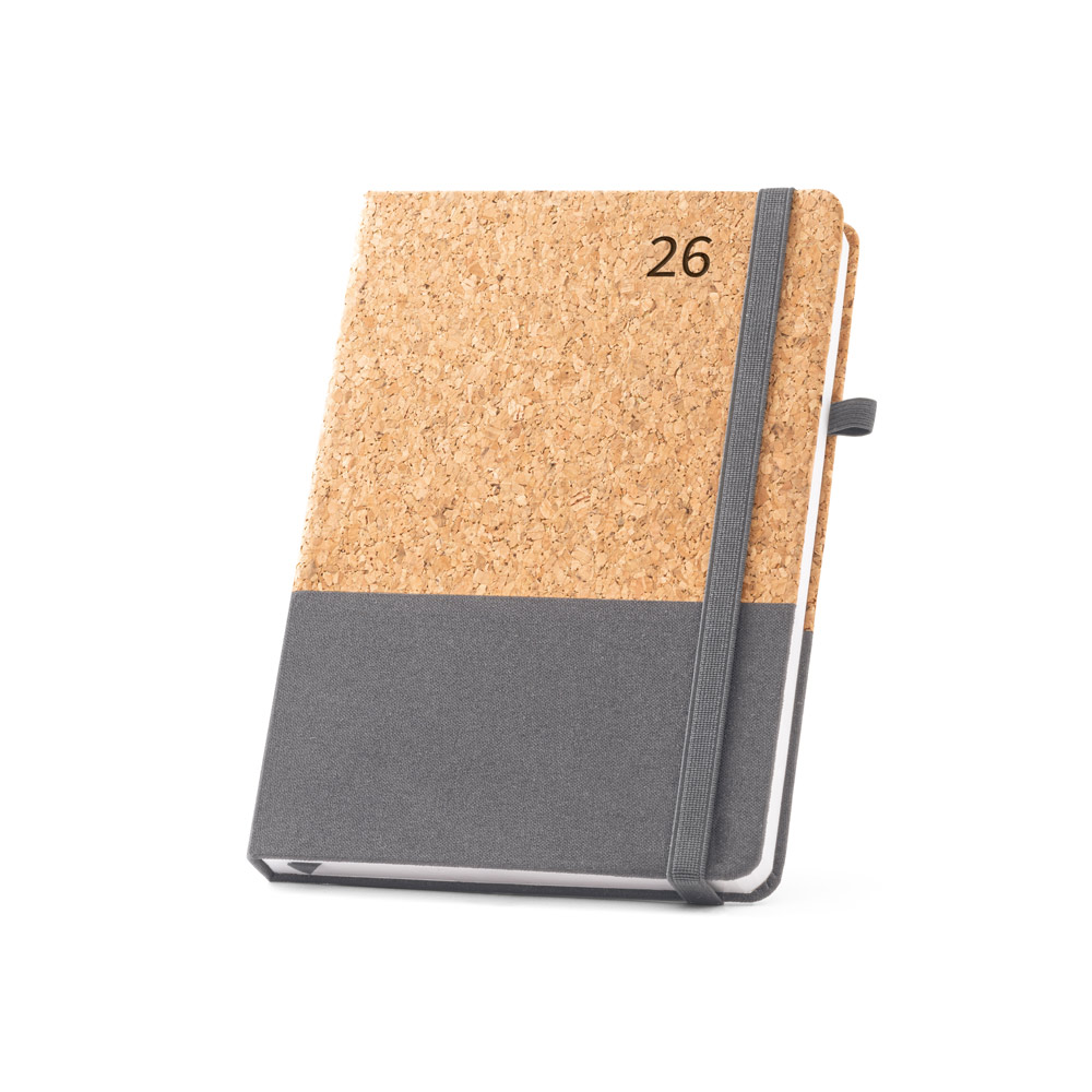 Agenda em Cortiça 14x21cm