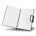 Kit escritório Caderno, Garrafa e Caneta Metálica