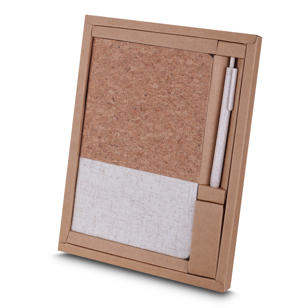 Kit Caderno de Anotações c/ Caneta.