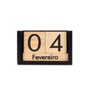 Calendário Permanente Madeira