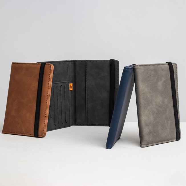 Porta-passaporte em Couro Sintético