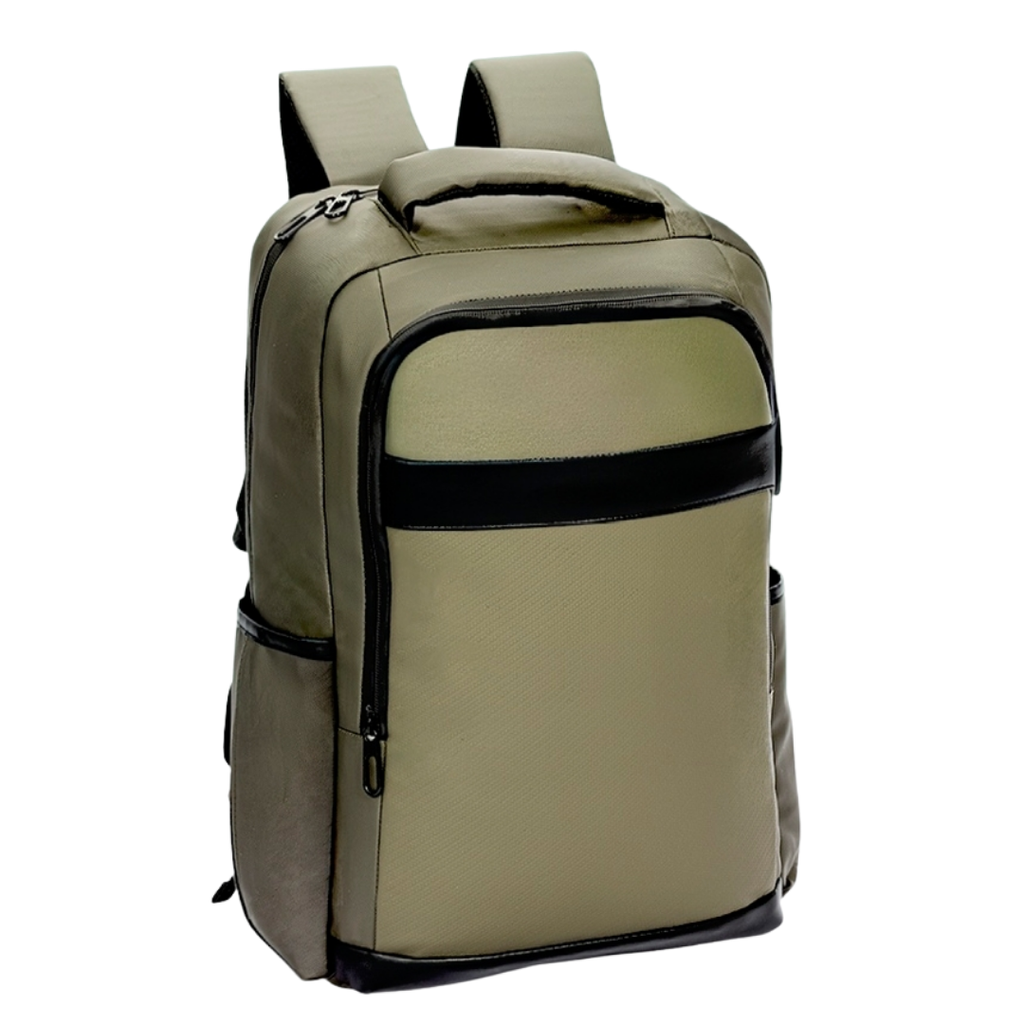 Mochila Couro Sintético USB 21 Litros