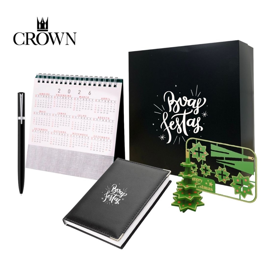 Kit Executivo Crown 2026