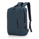 [02750062031] Mochila de Nylon USB 21 Litros (Azul 02, 03 - Laser metal, 1)