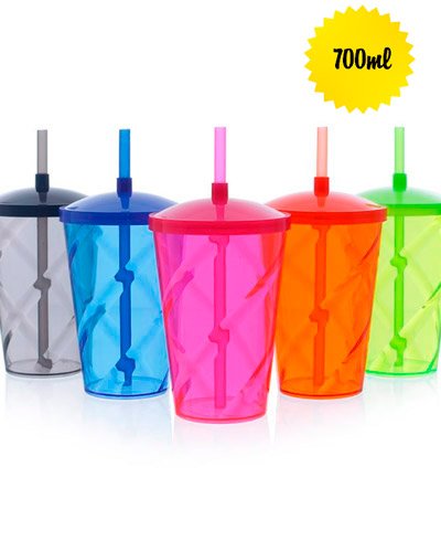 Copo Twister c/ Tampa 500ml