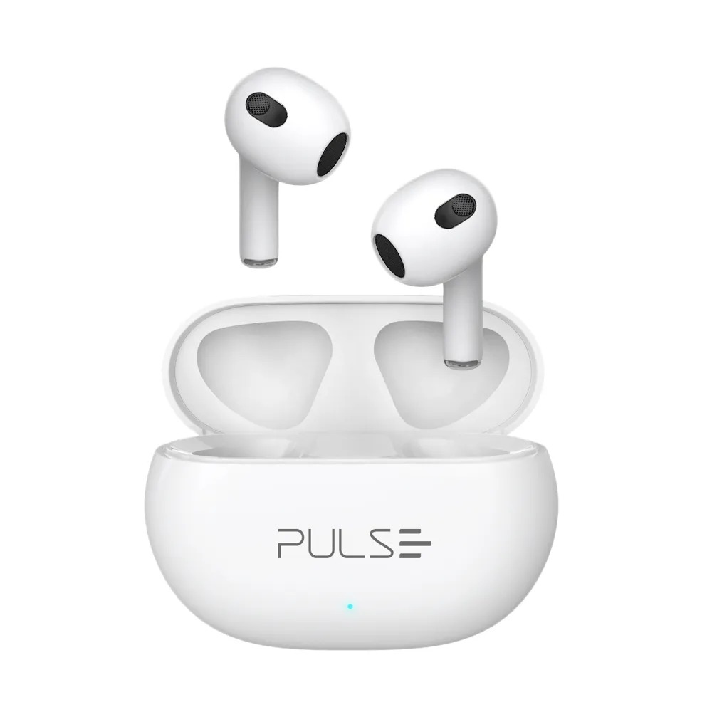 EARPHONE TWS BUDS TOUCH BRANCO BLUETOOTH 5.3 PULSE