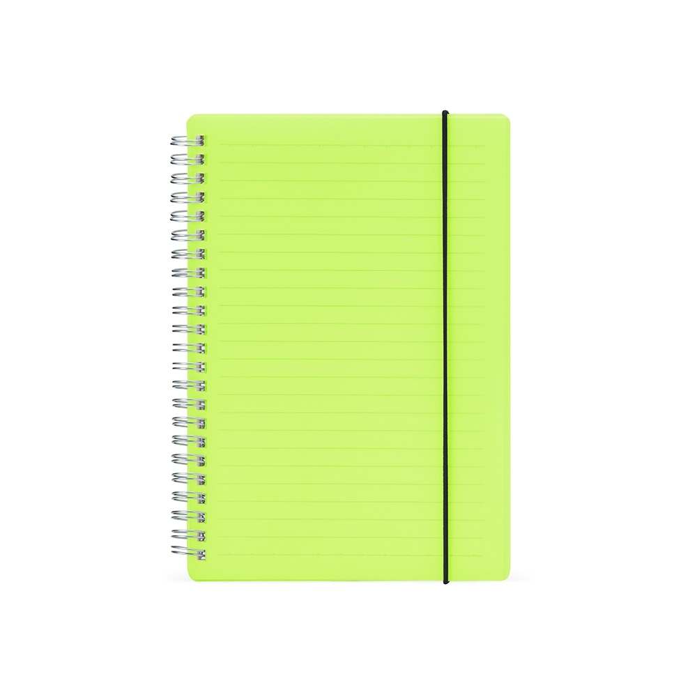 Caderno A5 Plástico