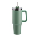 [18660020021] Caneca Térmica 1,2 litros c/canudo (Verde 18, 1)