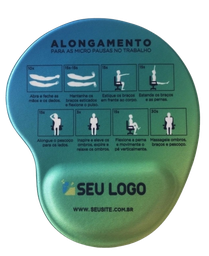 Mouse Pad Gota Com Apoio de Pulso