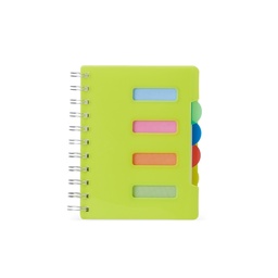 Caderno Pequeno com Divisórias