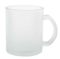 Caneca de vidro jateada para Sublimação