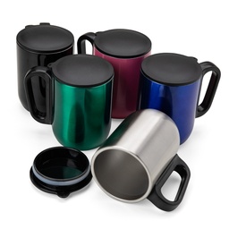 Caneca Inox Parede Dupla 230 ml