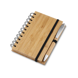 Caderno com Caneta 14 x 9 cm