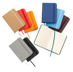 Mini Caderneta tipo Moleskine